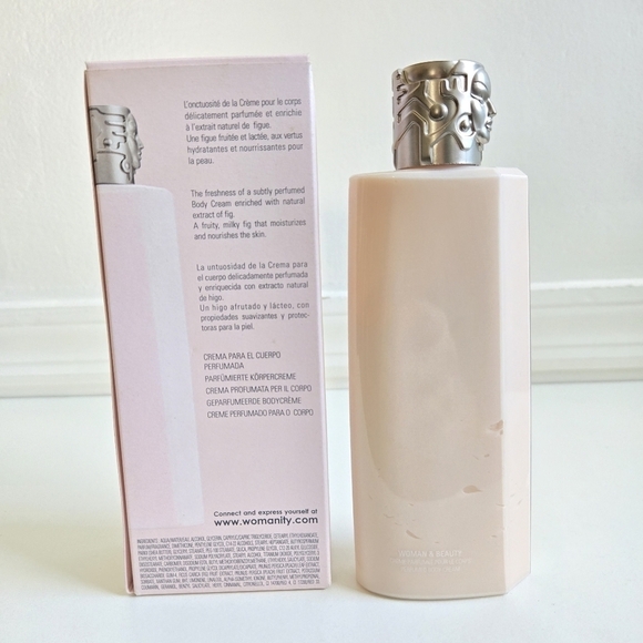 New 100% Thierry Mugler Womanity Body Cream 200 ml/6.9 oz New In Box Not Sealed - Picture 7 of 8